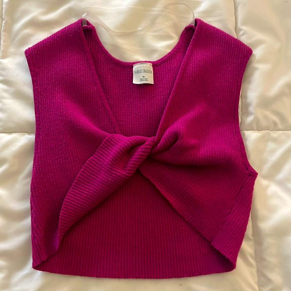 A target twisted crop top!